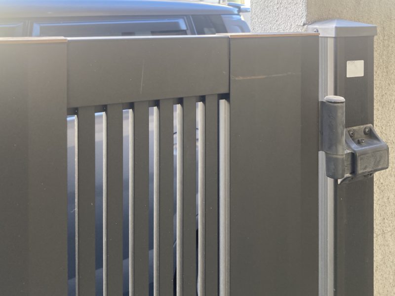 22-94 門扉キズ補修　アルミ オータムブラウン