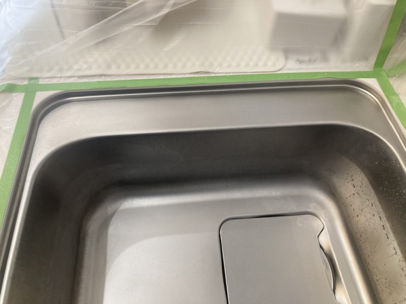 22-96 シンク エンボス 汚れ 水垢 クリーニング