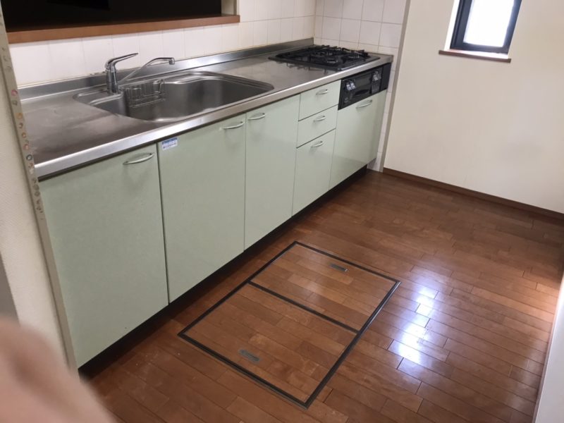 22-54 キッチン扉 引出し 色替え 塗装