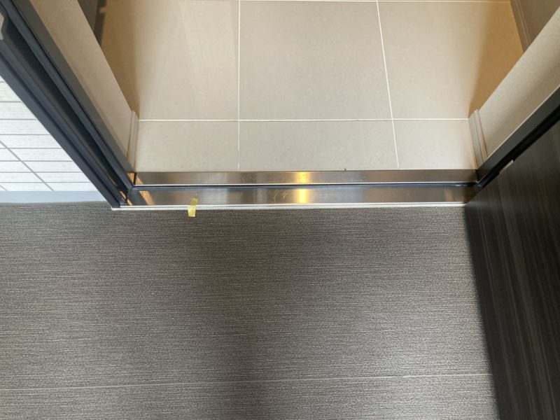 22-101 沓摺 すり傷 研磨補修 ヘアーライン