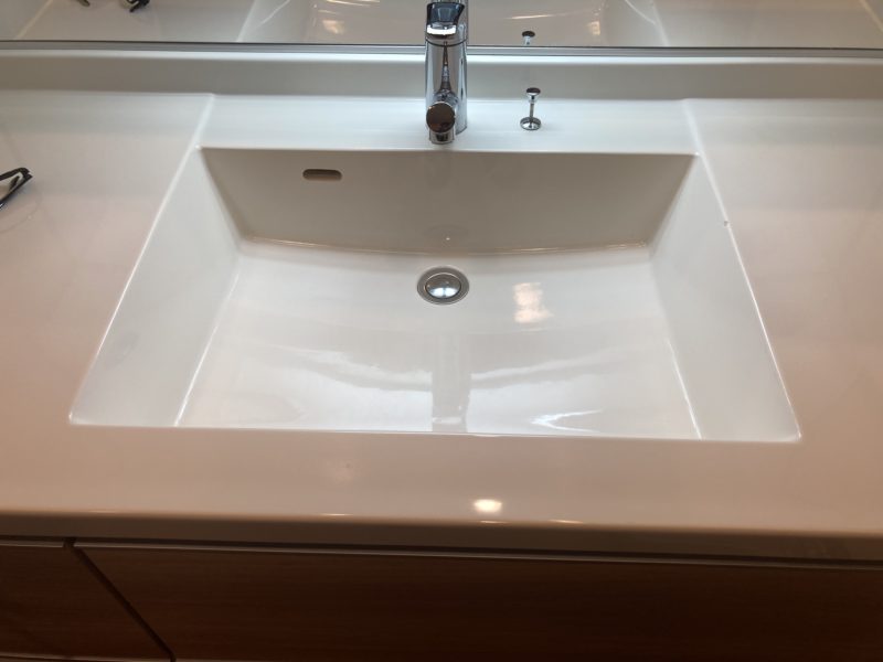 22-05 洗面台 欠け補修