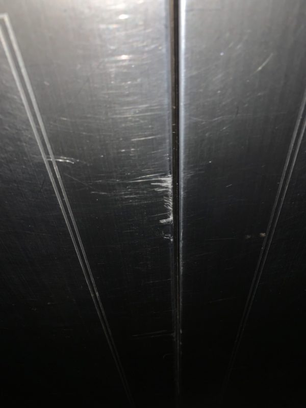 22-95 カラーステンレス キズ補修 塗装補修