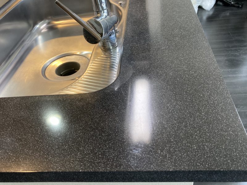 22-25 キッチンワークトップ再生研磨