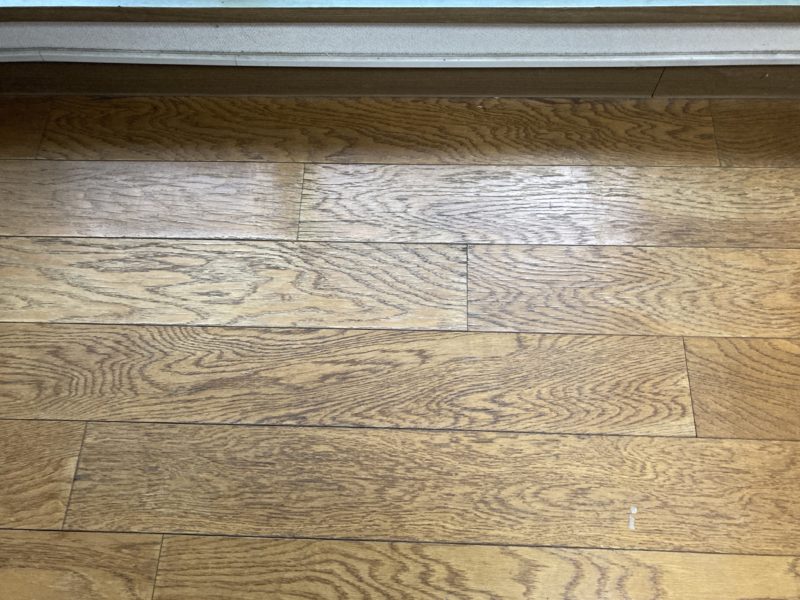 22-86 フローリング 色あせ 色修正 塗装補修