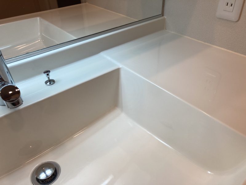 22-05 洗面台 欠け補修