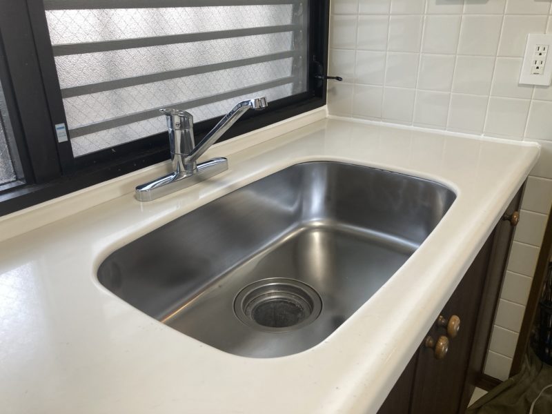 22-15 キッチンワークトップ 再生研磨