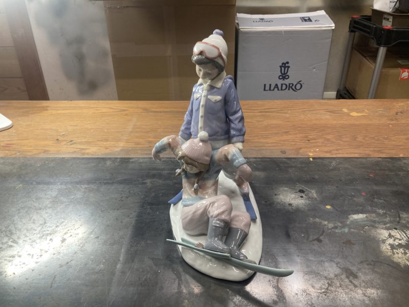 22-100 リヤドロ 修復 欠損部 再生