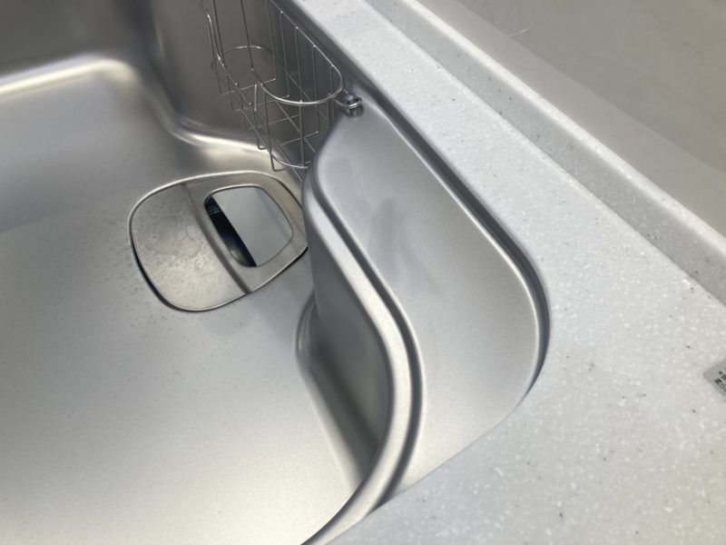 22-119 シンク ステンレス　キズ研磨