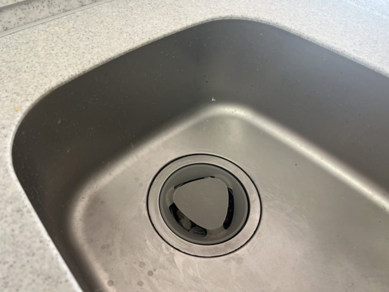 22-70 人工大理石 キッチン天板 ステンレスシンク 再研磨