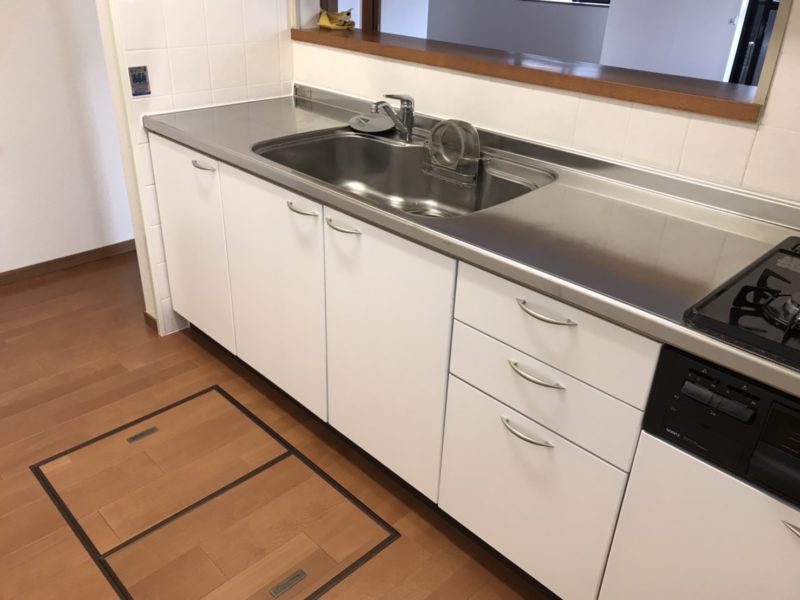 22-54 キッチン扉 引出し 色替え 塗装