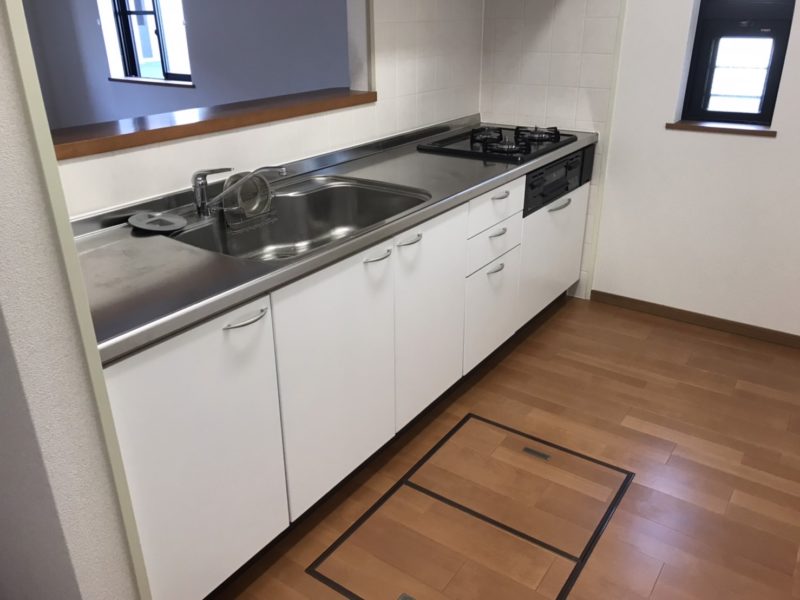 22-54 キッチン扉 引出し 色替え 塗装