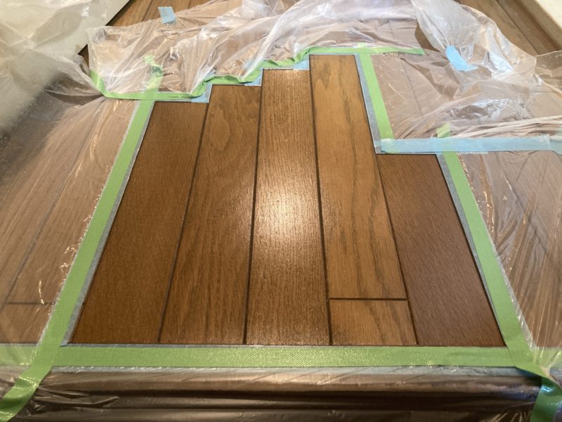 22-42 ワックス ムラ 直し