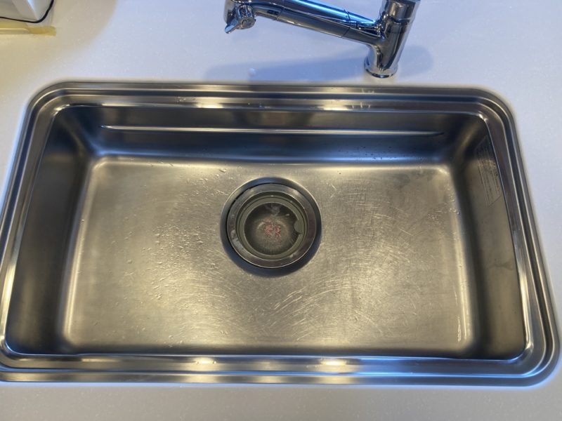 22-62 シンク 水あか キズ 研磨補修
