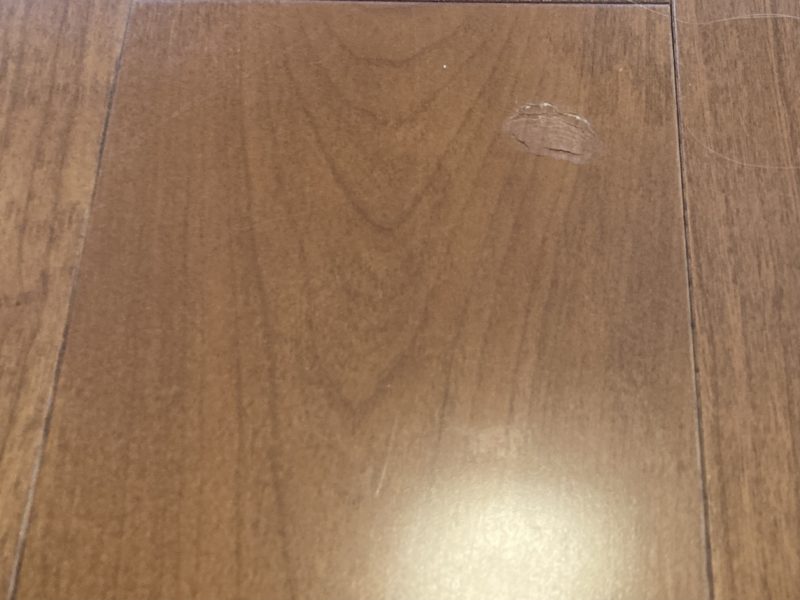 22-49 フローリング へこみ リペア