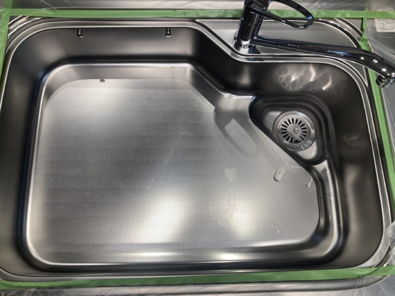 22-12 ステンレス エンボスシンク すり傷補修