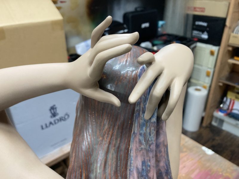 22-105 リヤドロ 欠損部 再生 修復