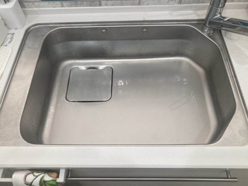 22-96 シンク エンボス 汚れ 水垢 クリーニング