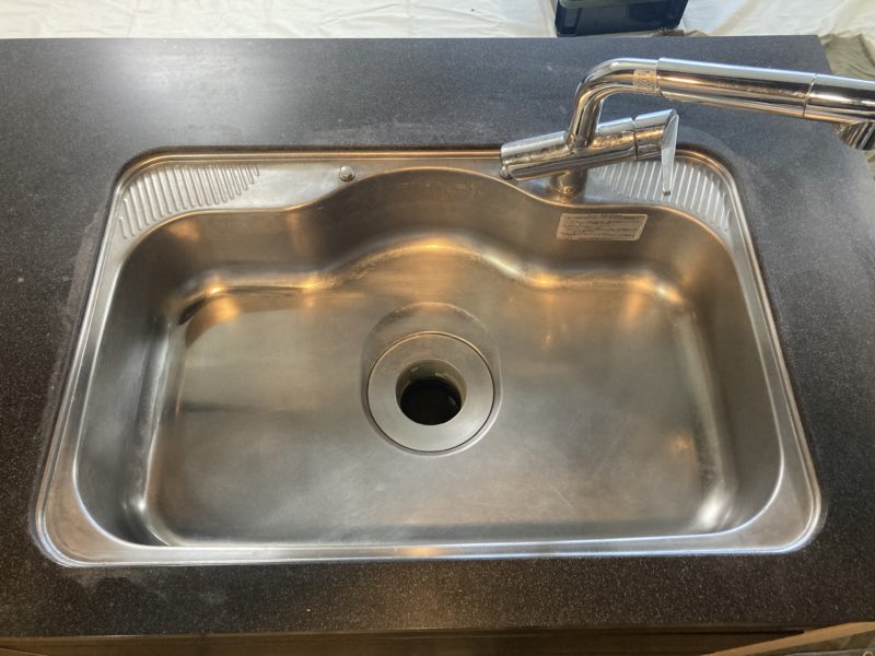 22-25 キッチンワークトップ再生研磨