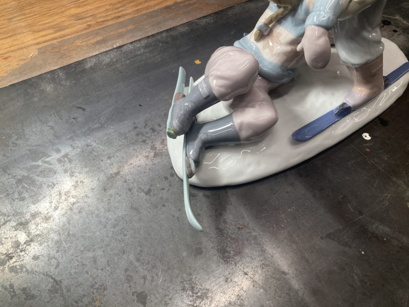 22-100 リヤドロ 修復 欠損部 再生