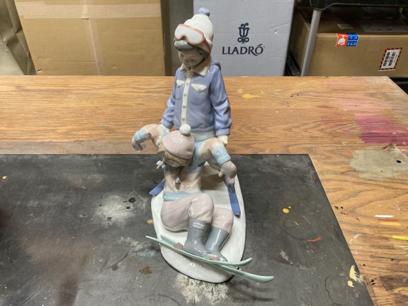 22-100 リヤドロ 修復 欠損部 再生