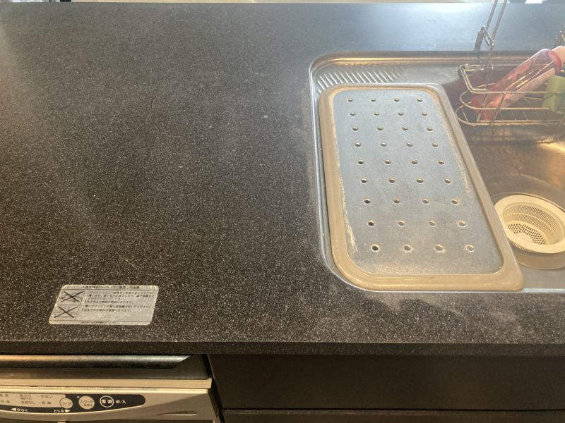 22-25 キッチンワークトップ再生研磨