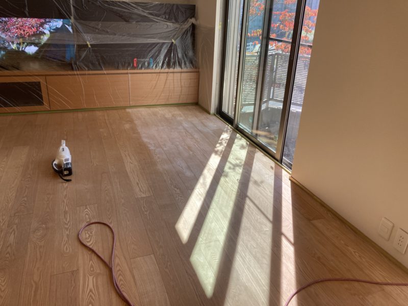 22-57 フロアー オイルフィニッシュ仕上