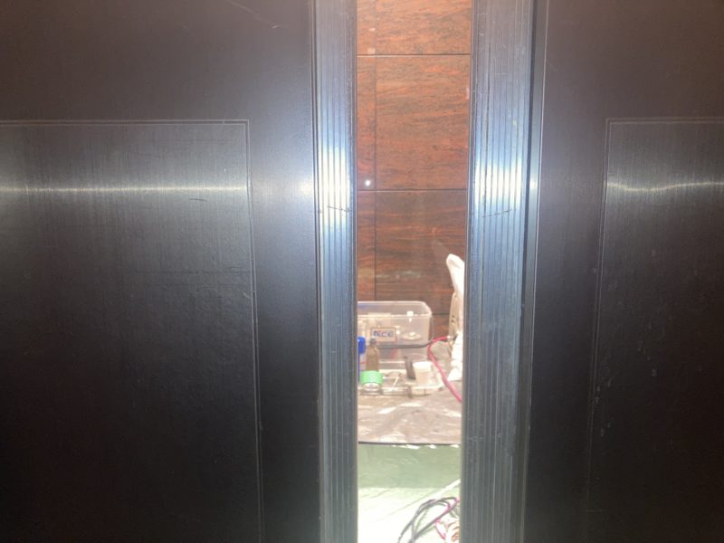 22-95 カラーステンレス キズ補修 塗装補修