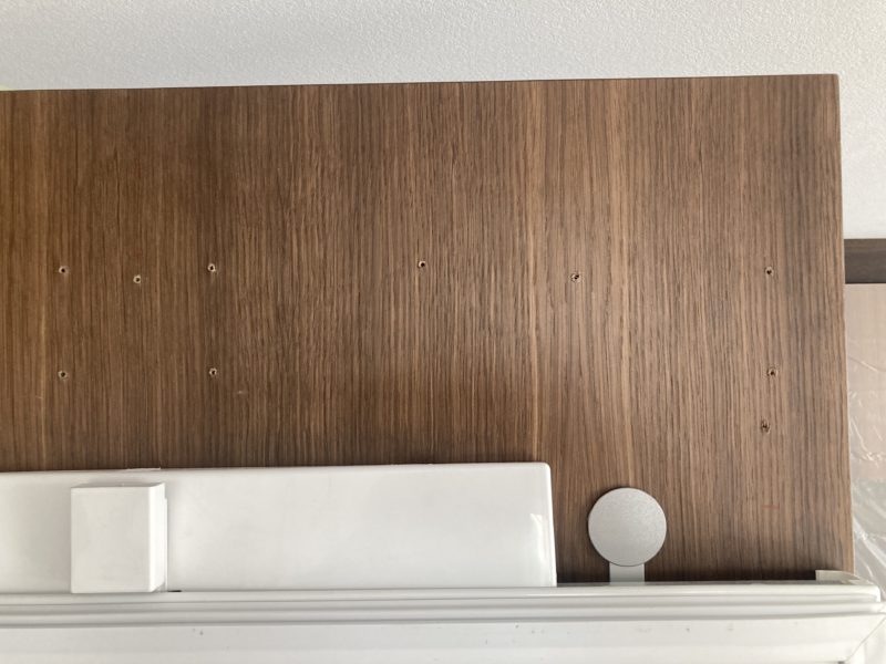 22-37 扉 ビス穴補修