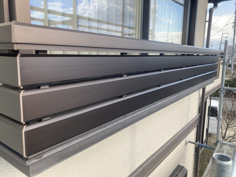 22-83 アルミシート 劣化 めくり 塗装補修