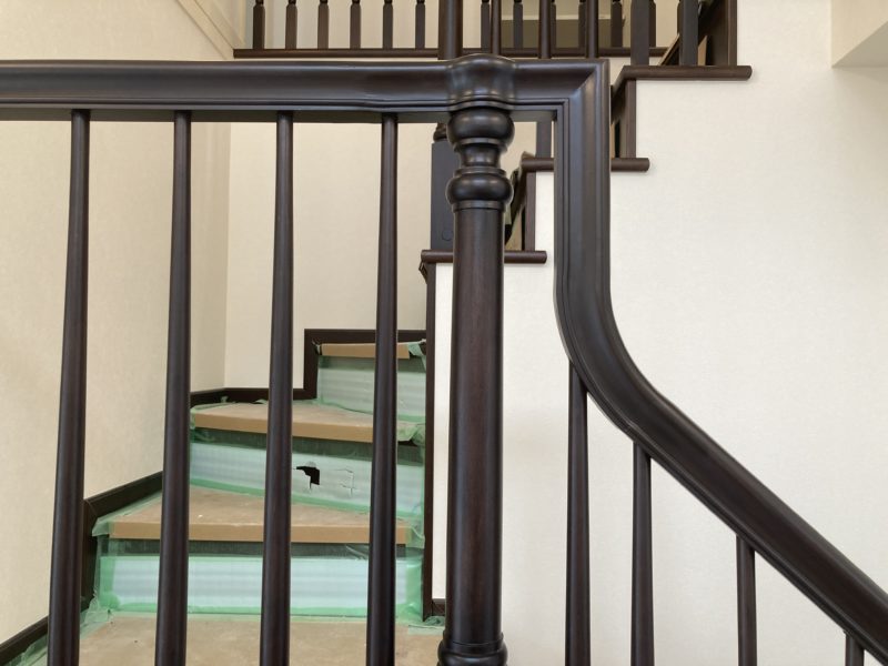 22-07 階段手すり補修