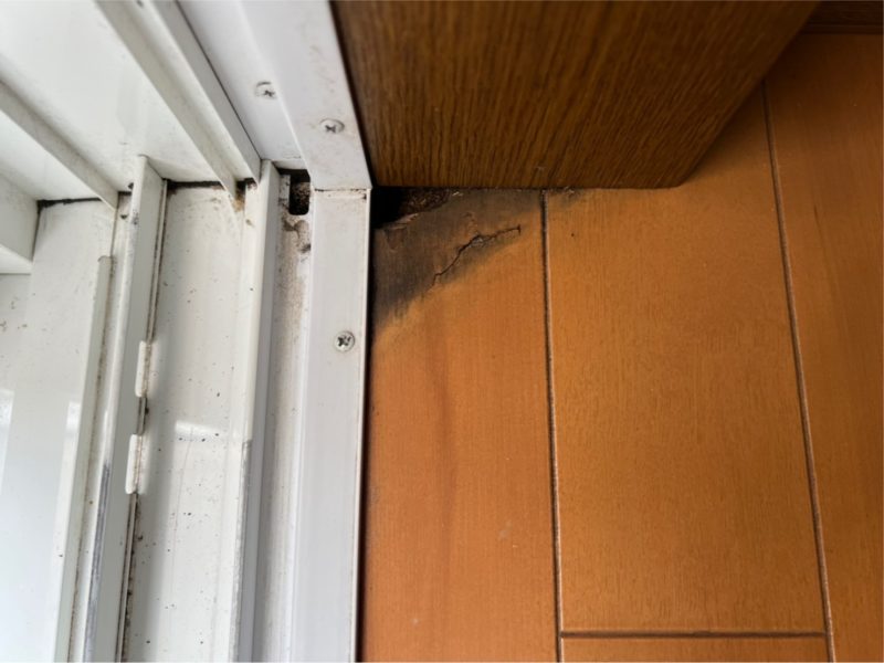 22-73 フローリング 腐食 張替え無し 補修