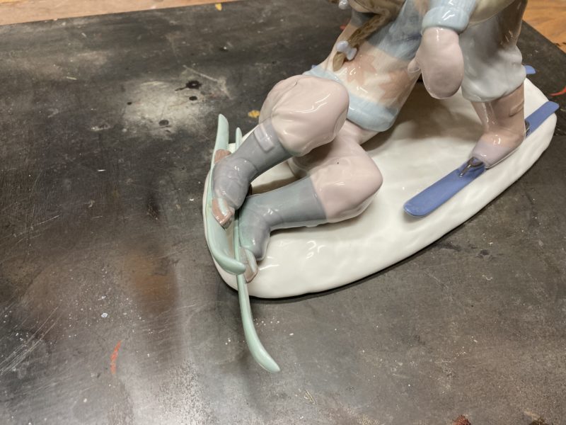 22-100 リヤドロ 修復 欠損部 再生