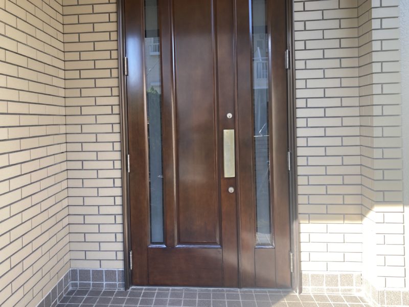 22-47 玄関ドア セルフ 失敗 リカバリー補修