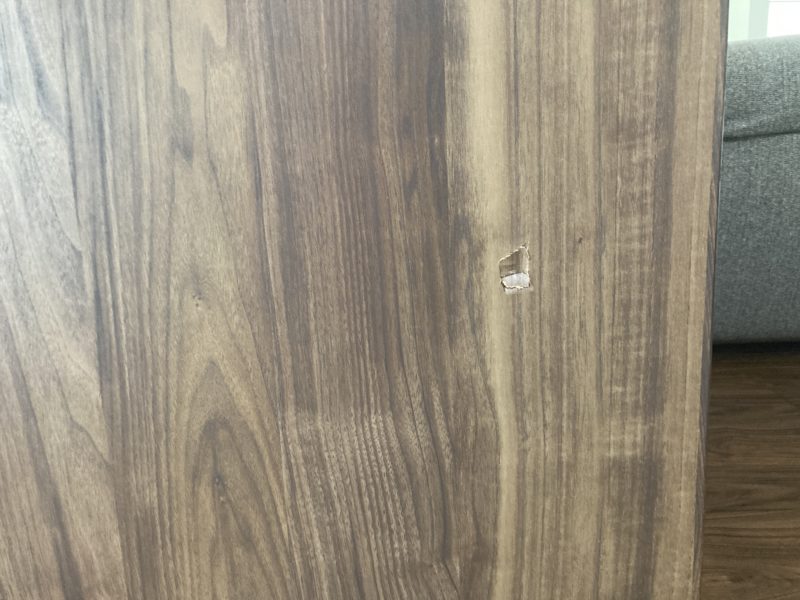 22-24 ドア穴　補修