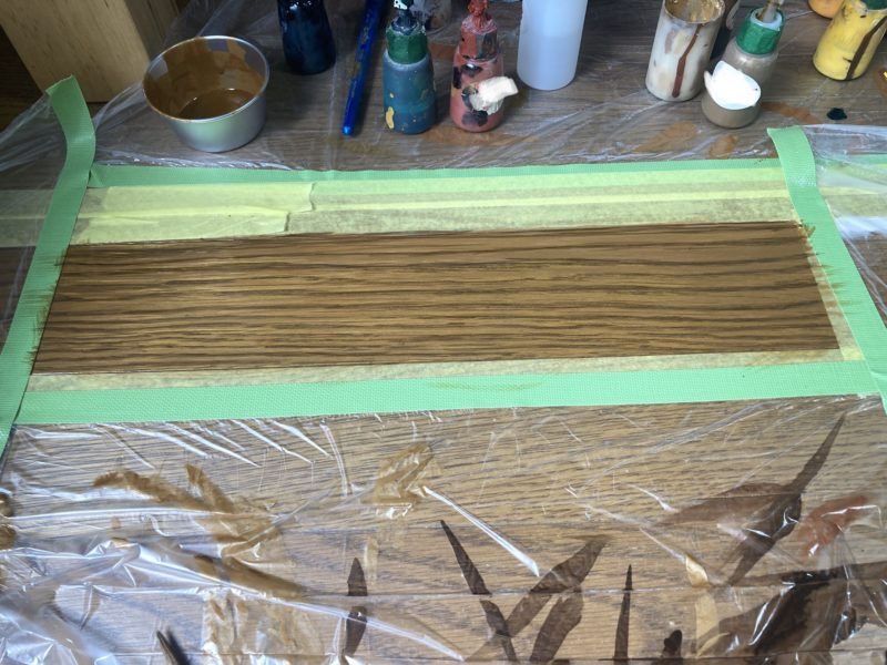 22-23 突板フロアー めくれ補修