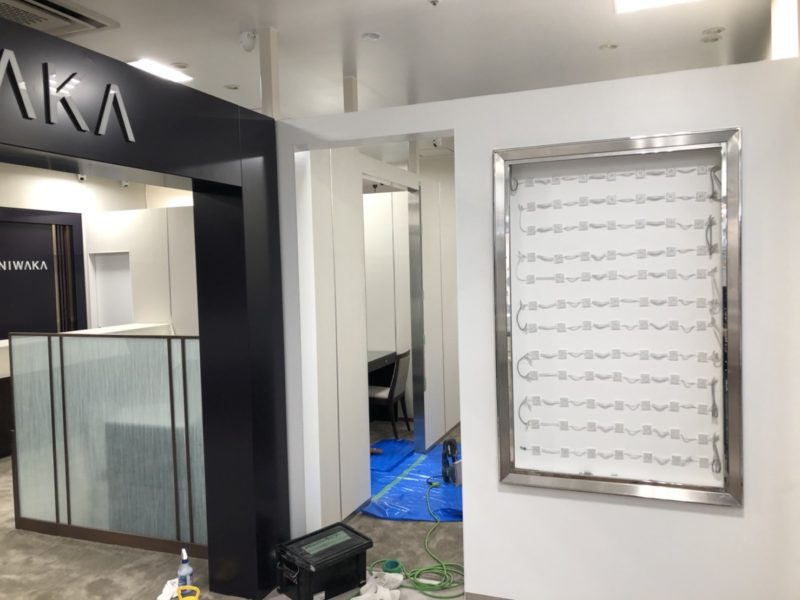 22-22 ステンレスへこみ補修