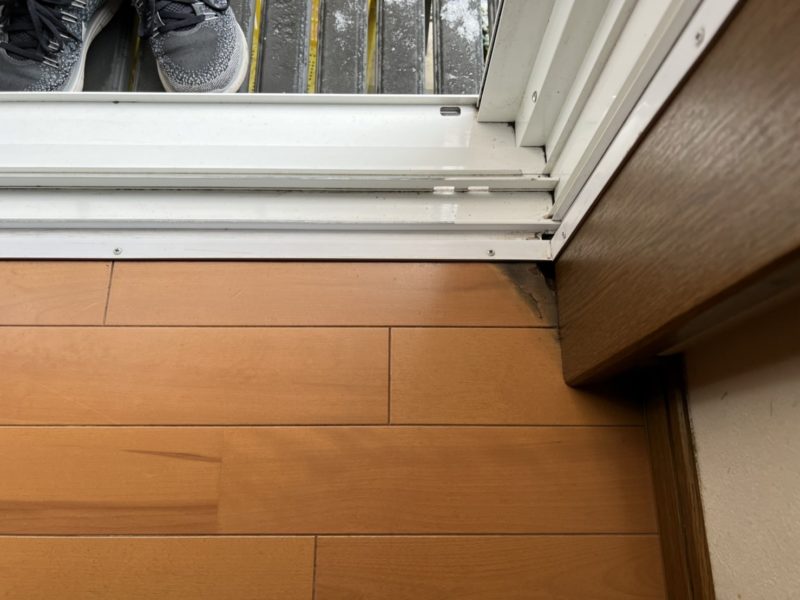 22-73 フローリング 腐食 張替え無し 補修