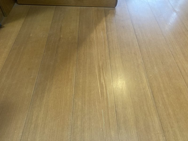 22-89　縁甲板 キズ めくれ 補修