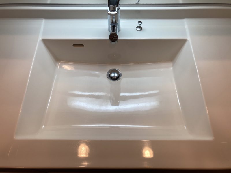 22-05 洗面台 欠け補修