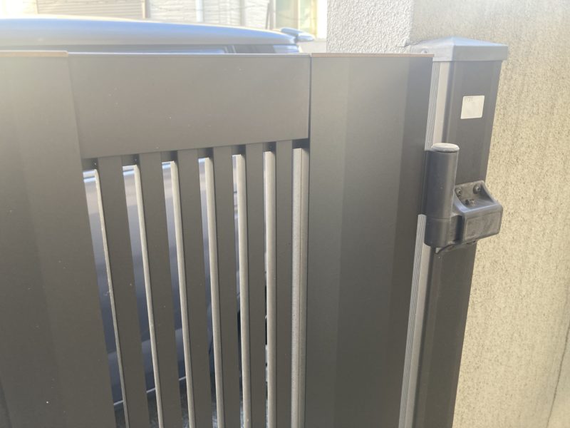 22-94 門扉キズ補修　アルミ オータムブラウン