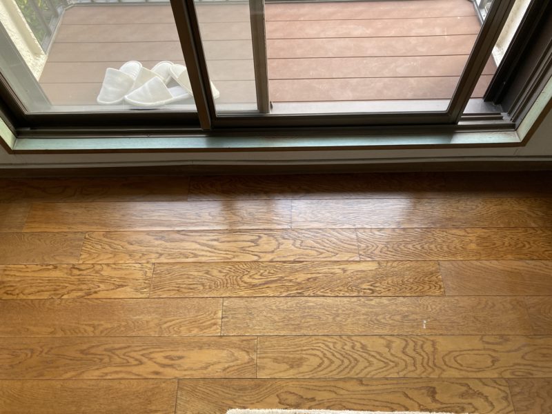 22-86 フローリング 色あせ 色修正 塗装補修