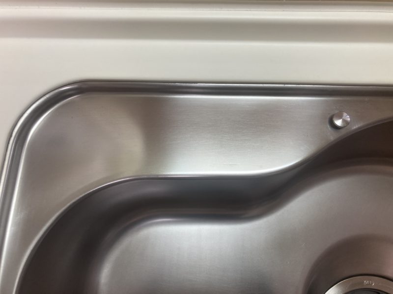 22-78　シンク再研磨 ナチュラル仕上げ 水垢 キズ除去