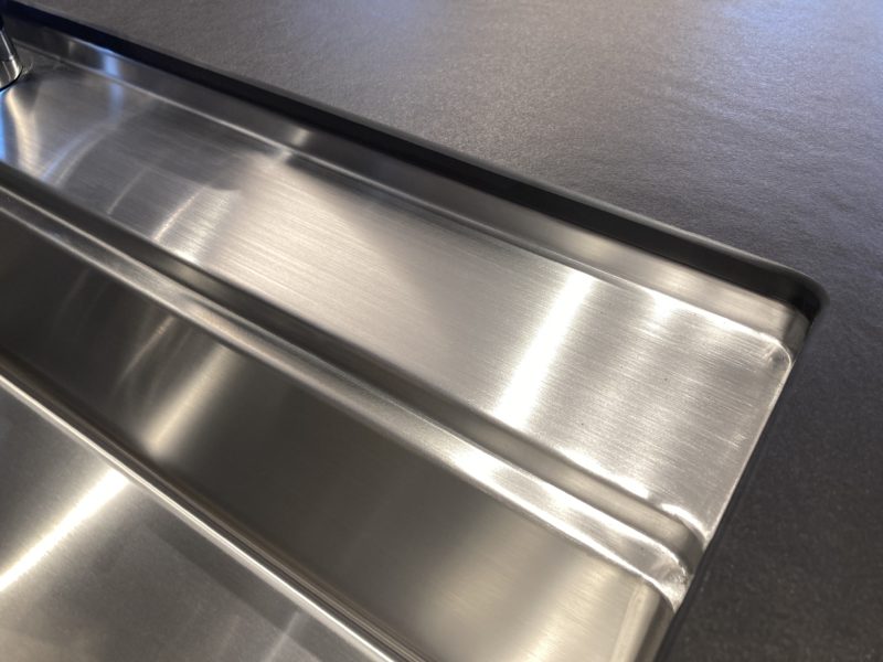 22-118 シンク キズ補修　ステンレス