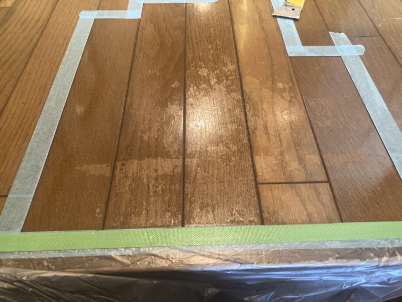 22-42 ワックス ムラ 直し