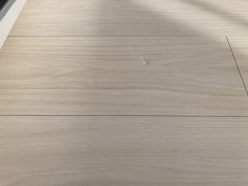 22-64 フローリング へこみリペア補修 保険対応