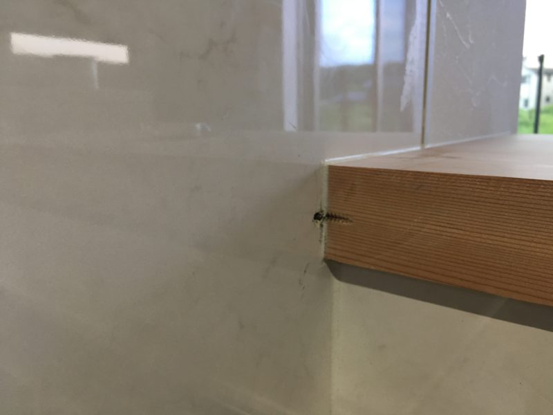 22-26 キッチンパネルキズ補修