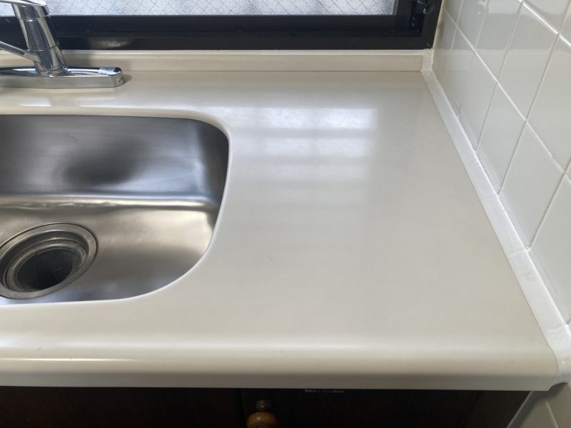 22-15 キッチンワークトップ 再生研磨