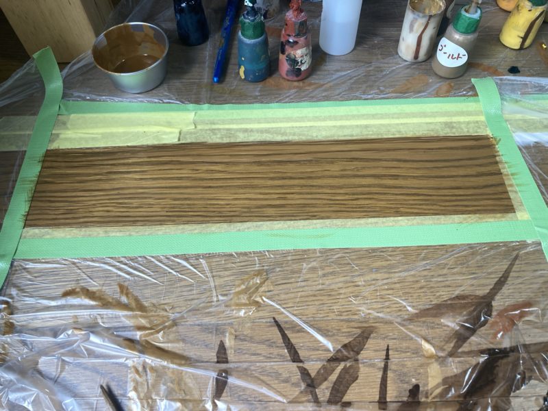 22-23 突板フロアー めくれ補修