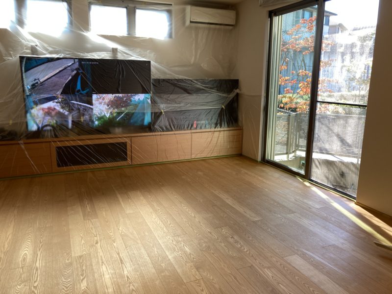 22-57 フロアー オイルフィニッシュ仕上