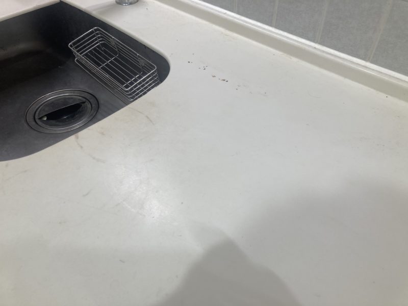 23-25 人工大理石 シミ取り